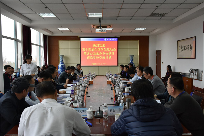 2019年新葡的京集团4321排球联赛暨第十四届全国学生运动会测试赛排球比赛及场馆计划（VP）运行现场观摩会在新葡京官网成功举办