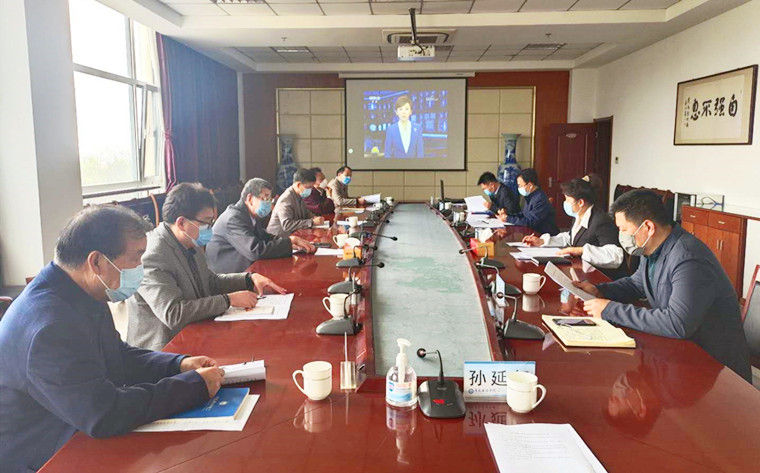 新葡的京集团4321组织党委理论学习中心组集体学习