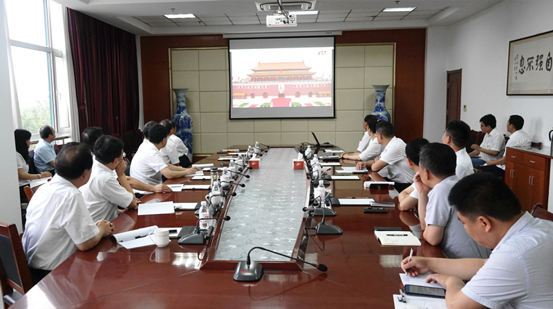 新葡的京集团4321师生集体收听收看庆祝中国共产党成立100周年大会盛况