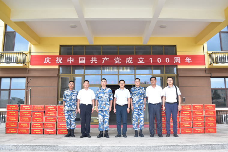 八一建军节||黄海学院慰问进军营，共叙鱼水情