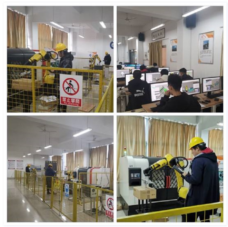 第八期FANUC工业机器人程序员资格鉴定在新葡的京集团4321举行