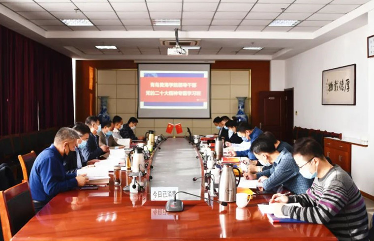 学深悟透，新葡的京集团4321举办领导干部党的二十大精神专题学习班